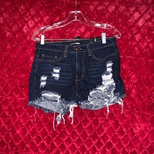 Gonna Love Me distressed shorts- Fashion Nova